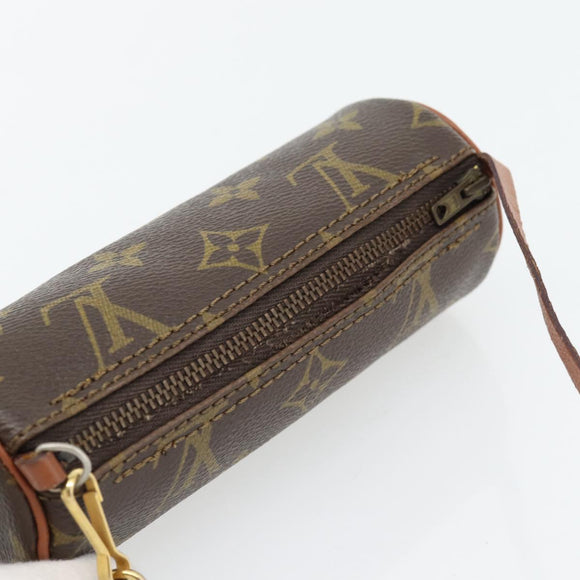 LOUIS VUITTON Monogram Papillon Pouch LV Auth BA12961