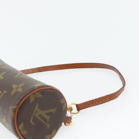 LOUIS VUITTON Monogram Papillon Pouch LV Auth BA12961