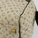 LOUIS VUITTON Monogram Mini Josephine GM Hand Bag Khaki M92310 LV Auth BA12962-15