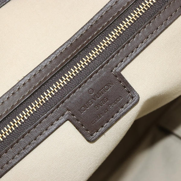 LOUIS VUITTON Monogram Mini Josephine GM Hand Bag Khaki M92310 LV Auth BA12962