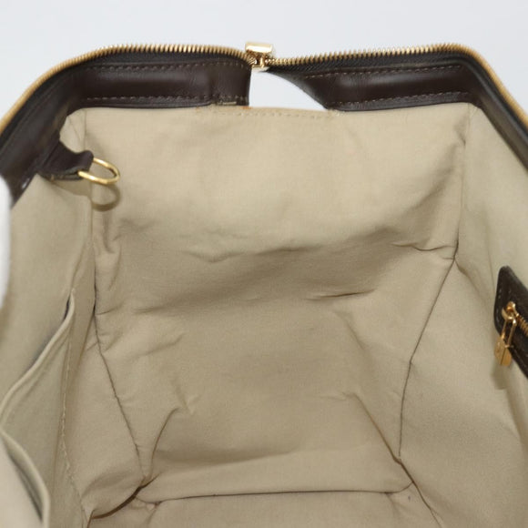 LOUIS VUITTON Monogram Mini Josephine GM Hand Bag Khaki M92310 LV Auth BA12962