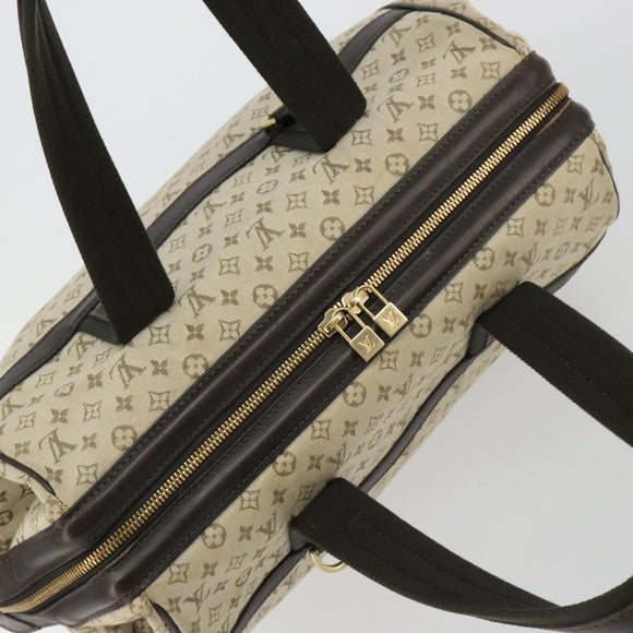 LOUIS VUITTON Monogram Mini Josephine GM Hand Bag Khaki M92310 LV Auth BA12962