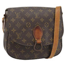 LOUIS VUITTON Monogram Saint Cloud GM Shoulder Bag M51242 LV Auth BA12966-1