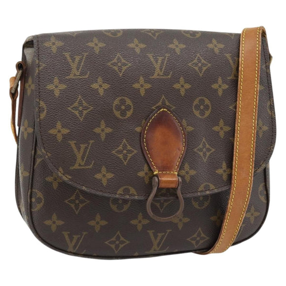 LOUIS VUITTON Monogram Saint Cloud GM Shoulder Bag M51242 LV Auth BA12966