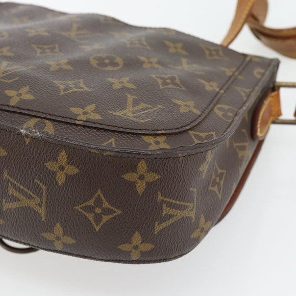 LOUIS VUITTON Monogram Saint Cloud GM Shoulder Bag M51242 LV Auth BA12966