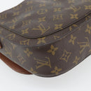 LOUIS VUITTON Monogram Saint Cloud GM Shoulder Bag M51242 LV Auth BA12966-17