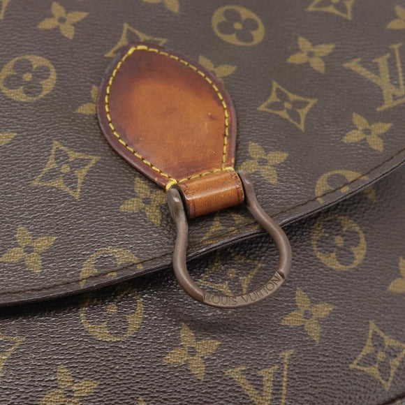 LOUIS VUITTON Monogram Saint Cloud GM Shoulder Bag M51242 LV Auth BA12966