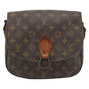 LOUIS VUITTON Monogram Saint Cloud GM Shoulder Bag M51242 LV Auth BA12966-13