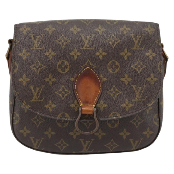 LOUIS VUITTON Monogram Saint Cloud GM Shoulder Bag M51242 LV Auth BA12966