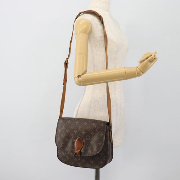 LOUIS VUITTON Monogram Saint Cloud GM Shoulder Bag M51242 LV Auth BA12966