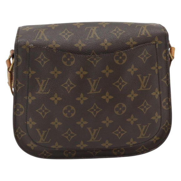 LOUIS VUITTON Monogram Saint Cloud GM Shoulder Bag M51242 LV Auth BA12966