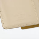 LOUIS VUITTON Vernis Agenda PM Tagesplaner Hülle Beige R21001 LV Auth BA12970A-17