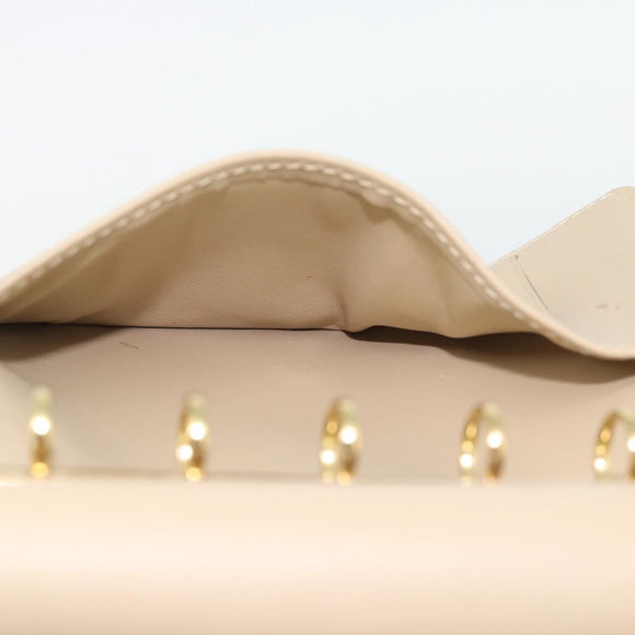 LOUIS VUITTON Vernis Agenda PM Tagesplaner Hülle Beige R21001 LV Auth BA12970A