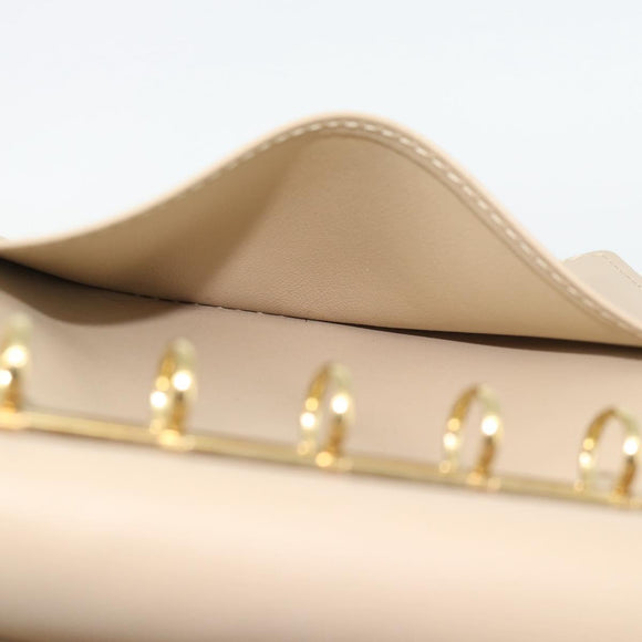 LOUIS VUITTON Vernis Agenda PM Tagesplaner Hülle Beige R21001 LV Auth BA12970A