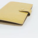 LOUIS VUITTON Vernis Agenda PM Tagesplaner Hülle Beige R21001 LV Auth BA12970A-7