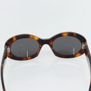 CELINE Triomphe Zonnebril plastic Bruin Auth BA12972M-9