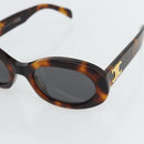 CELINE Triomphe Zonnebril plastic Bruin Auth BA12972M-8
