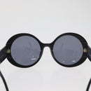 CHANEL COCO Mark Sunglasses plastic Black CC Auth BA12977-2