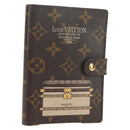 LOUIS VUITTON Monogram Trunk Agenda PM Day Planner Cover R20028 LV Auth BA12979V-1
