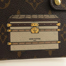 LOUIS VUITTON Monogram Trunk Agenda PM Day Planner Cover R20028 LV Auth BA12979V-13