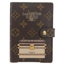 LOUIS VUITTON Monogram Trunk Agenda PM Day Planner Cover R20028 LV Auth BA12979V-2
