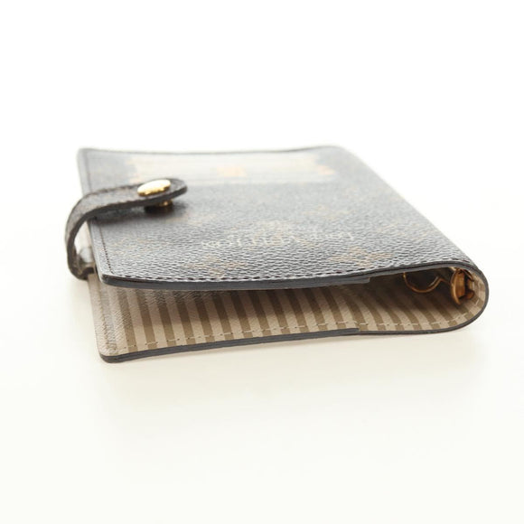 LOUIS VUITTON Monogram Trunk Agenda PM Day Planner Cover R20028 LV Auth BA12979V