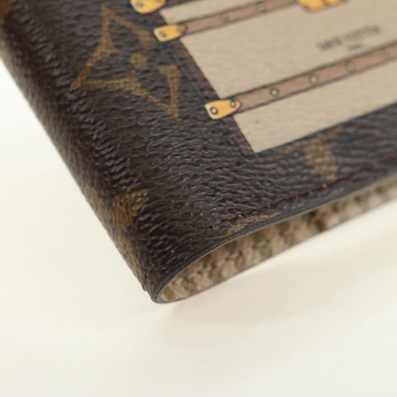 LOUIS VUITTON Monogram Trunk Agenda PM Day Planner Cover R20028 LV Auth BA12979V