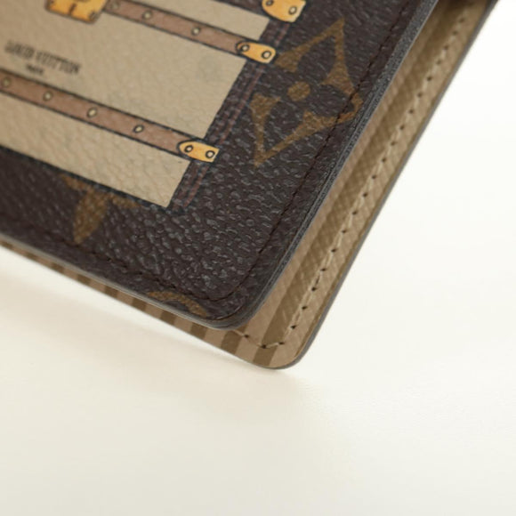 LOUIS VUITTON Monogram Trunk Agenda PM Day Planner Cover R20028 LV Auth BA12979V