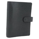 LOUIS VUITTON Taiga Agenda MM Day Planner Cover Ardoise R20222 LV Auth BA12980-1