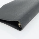 LOUIS VUITTON Taiga Agenda MM Day Planner Cover Ardoise R20222 LV Auth BA12980-15