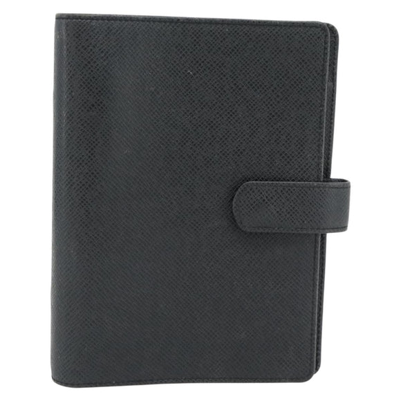 LOUIS VUITTON Taiga Agenda MM Day Planner Cover Ardoise R20222 LV Auth BA12980