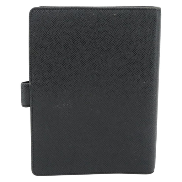 LOUIS VUITTON Taiga Agenda MM Day Planner Cover Ardoise R20222 LV Auth BA12980