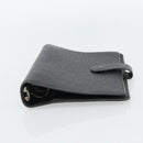 LOUIS VUITTON Taiga Agenda MM Day Planner Cover Ardoise R20222 LV Auth BA12980-6