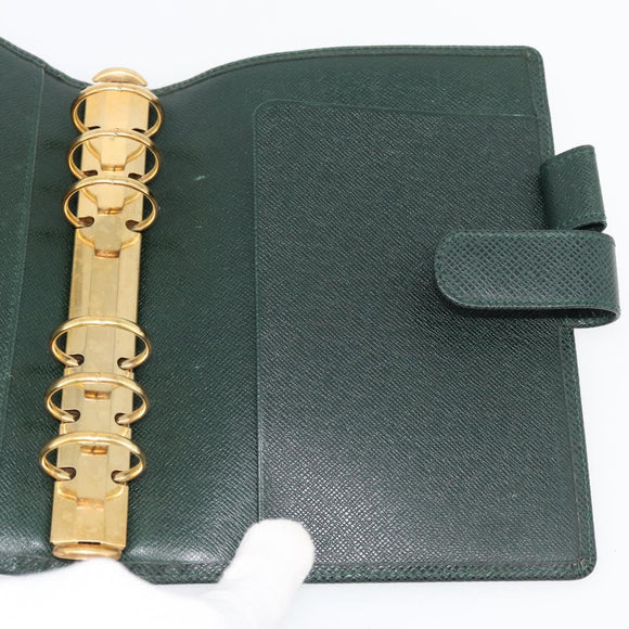 LOUIS VUITTON Taiga Agenda MM Dagplanner Omslag Epicea R20403 LV Auth BA12981