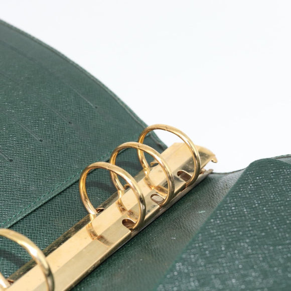 LOUIS VUITTON Taiga Agenda MM Dagplanner Omslag Epicea R20403 LV Auth BA12981