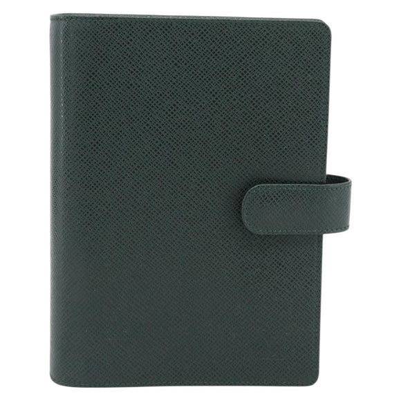 LOUIS VUITTON Taiga Agenda MM Dagplanner Omslag Epicea R20403 LV Auth BA12981
