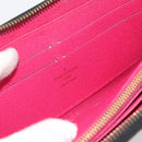 LOUIS VUITTON Monogram Multicolor Zippy Wallet Black M60243 LV Auth BA12982-10