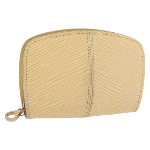 LOUIS VUITTON Epi Porte Monnaie Z Muntzakje Vanille LV Auth BA12983