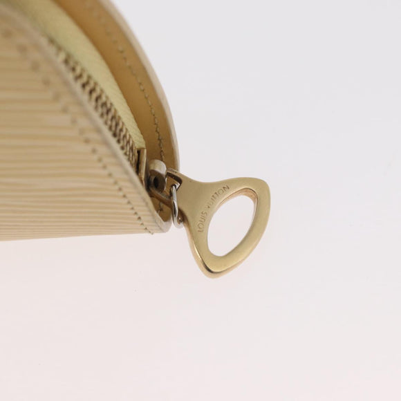 LOUIS VUITTON Epi Porte Monnaie Z Muntzakje Vanille LV Auth BA12983