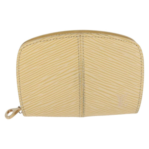 LOUIS VUITTON Epi Porte Monnaie Z Muntzakje Vanille LV Auth BA12983