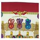 HERMES Carre 90 Scarf ""LES RUBANS DU CHEVAL"" Silk Multicolor Auth BA12984V-3