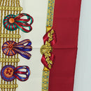 HERMES Carre 90 Scarf ""LES RUBANS DU CHEVAL"" Silk Multicolor Auth BA12984V-7