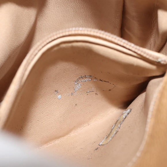CHANEL Matelassé Heuptas Kaviaarleer Beige Goud CC Authentiek BA12986V