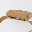 CHANEL Matelassé Heuptas Kaviaarleer Beige Goud CC Authentiek BA12986V-7