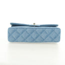 CHANEL Matelasse 25 Chain Shoulder Bag Denim Blue Gold CC Auth BA12987SM-5