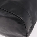 GUCCI Bamboo Backpack Leather Black Gold 003 2855 0043 0 Auth BA12989-17