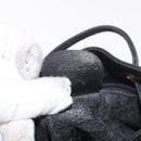 GUCCI Bamboo Backpack Leather Black Gold 003 2855 0043 0 Auth BA12989-12