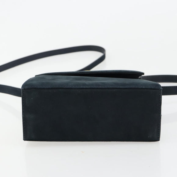 Salvatore Ferragamo Vala Hand Bag Suede 2way Auth BA12994A