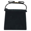 Salvatore Ferragamo Vala Hand Bag Suede 2way Auth BA12994A-2