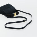 Salvatore Ferragamo Vala Hand Bag Suede 2way Auth BA12994A-8